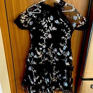 Blush by US Angels dress in Girls size 8. Really high quality with lace overlay.